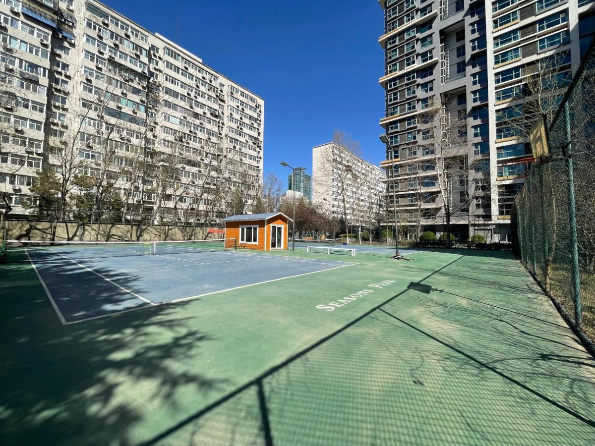 Beijing Elegant Seasons Park Apartment מראה חיצוני תמונה